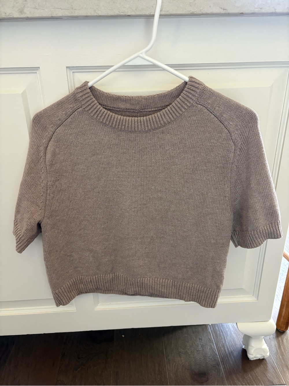 Women’s Short-Sleeve Crewneck Sweater